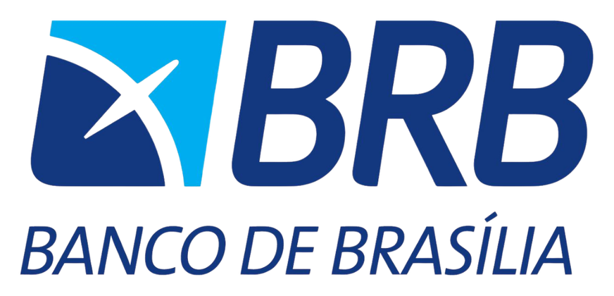 Logo do BRB, instituição financeira parceira da CredTotal