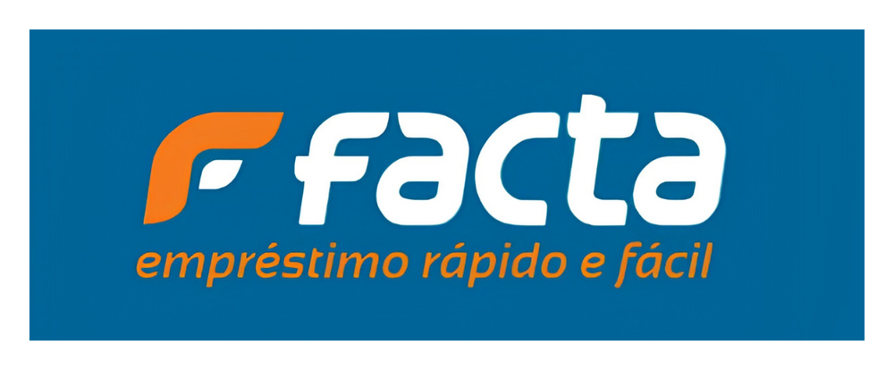 Logo do Facta Financeira, instituição financeira parceira da CredTotal