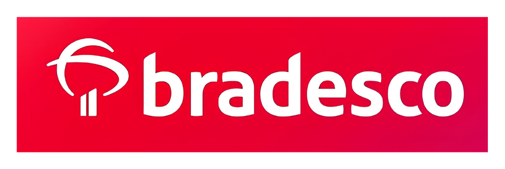 Logo do Bradesco Financiamentos, instituição financeira parceira da CredTotal