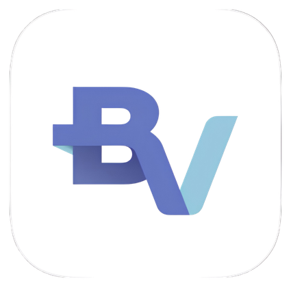 Logo do BV, instituição financeira parceira da CredTotal