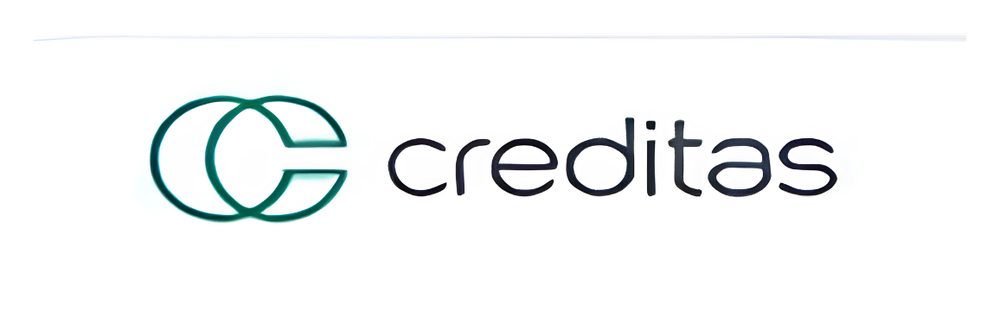Logo do Creditas, instituição financeira parceira da CredTotal