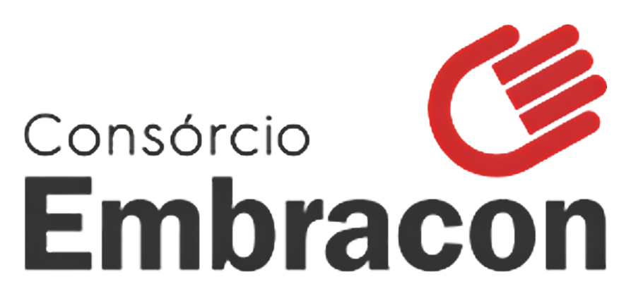 Logo da Embracon Consórcios, administradora de consórcio parceira da CredTotal